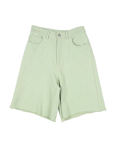 MM6 MAISON MARGIELA Shorts & Bermuda Light green 100% Cotton