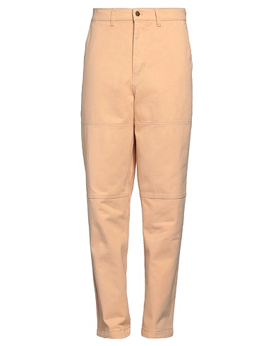 ZOO YORK Denim trousers Apricot 100% Cotton