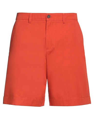 MAISON KITSUNÉ Shorts & Bermuda Rust 100% Cotton