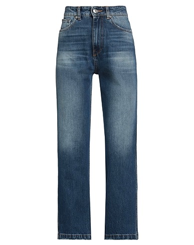 VICOLO Denim trousers Blue 100% Cotton
