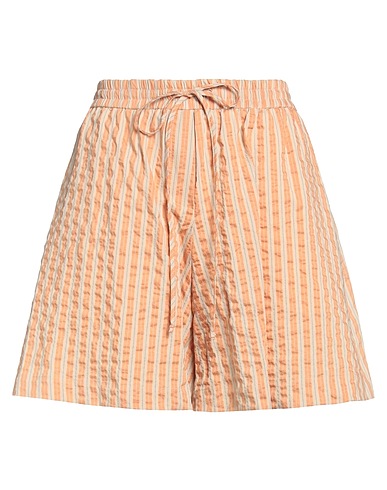 ALYSI Shorts & Bermuda Brown 46% Cotton, 43% Viscose, 11% Silk