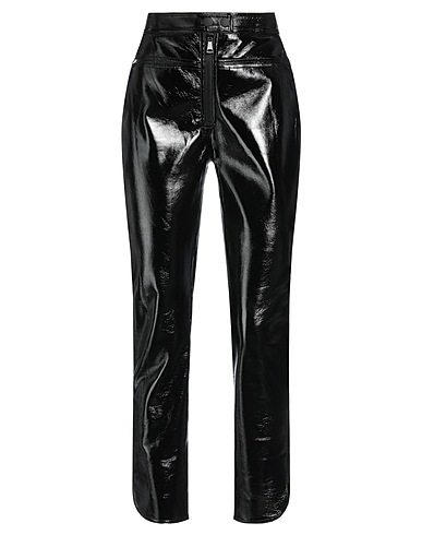 JIJIL Casual trouser Black 100% Polyester, Polyurethane