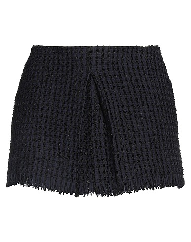 DSQUARED2 Mini skirt Midnight blue 62% Polyamide, 19% Cotton, 17% Acrylic, 1% Polyester, 1% Elastane