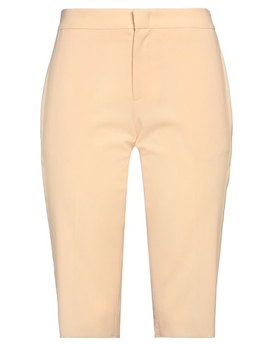 N°21 Shorts y Bermudas Beige 53% Poliéster, 43% Lana, 4% Elastán