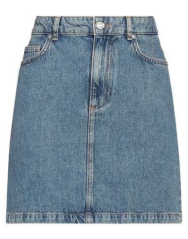 MOSCHINO JEANS Τζιν φούστα Μπλε 100% Βαμβάκι