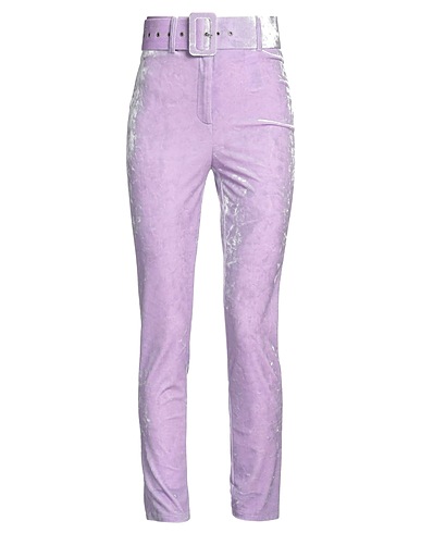 PATRIZIA PEPE Pantalón Lila 90% Poliéster, 10% Elastán