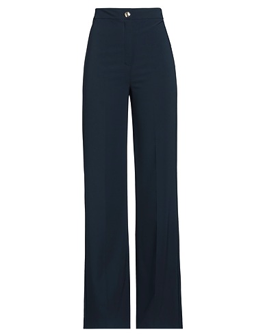 PATRIZIA PEPE Casual pants Midnight blue 94% Polyester, 6% Elastane