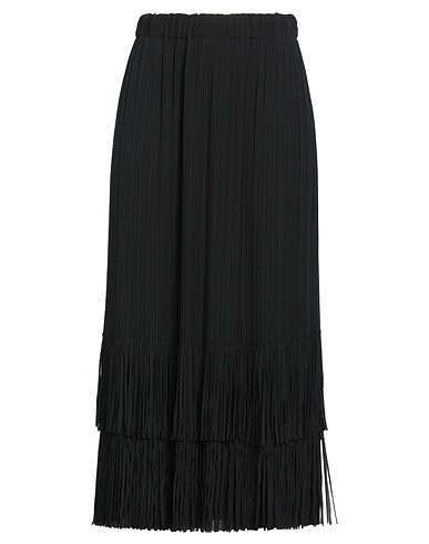 ALYSI Midi skirt CHOCOLAT Black 100% Polyester