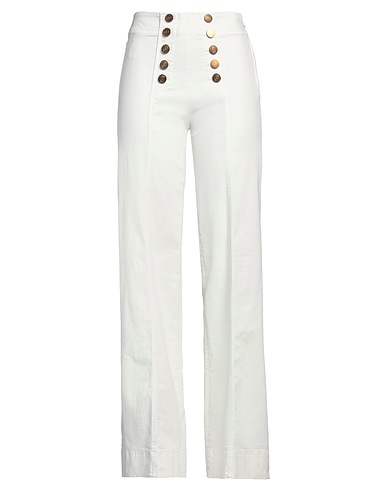 SEAFARER Denim trousers Light grey 98% Cotton, 2% Elastane