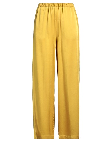 SFIZIO STUDIO Pantalon Moutarde 78% Acétate, 22% Viscose