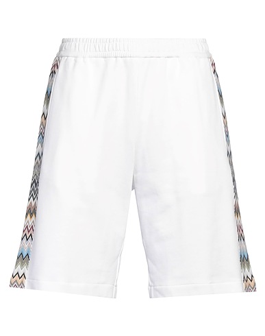MISSONI Shorts & Bermuda Bianco 100% Cotone