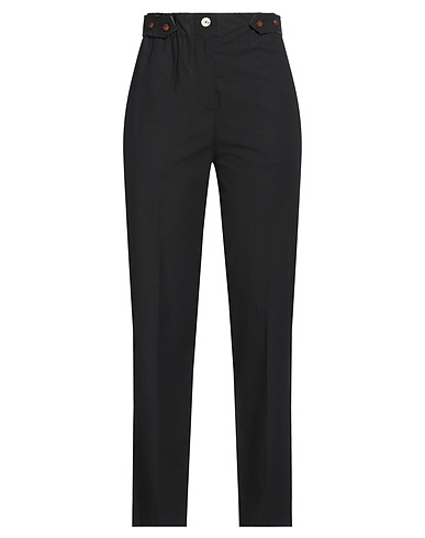 ALYSI Pantalone Nero 100% Cotone