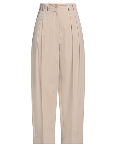ALYSI Pantalón Hueso 100% Algodón
