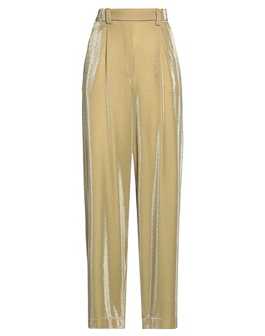 ALYSI Casual trouser Sage green 75% Cotton, 25% Polyester