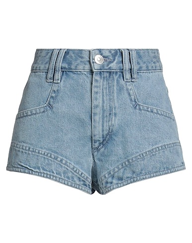 ISABEL MARANT Shorts jeans Blu 100% Cotone