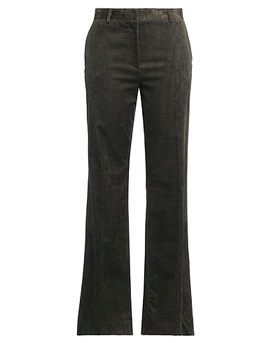 ANTONELLI Casual trouser Dark green 53% Cotton, 45% Viscose, 2% Elastane