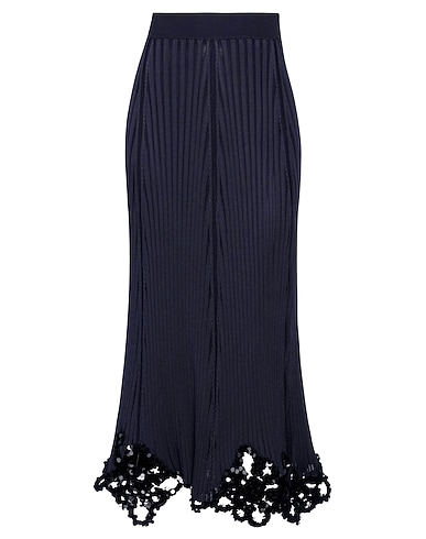 JIL SANDER Long skirt 100% Viscose, Polyester