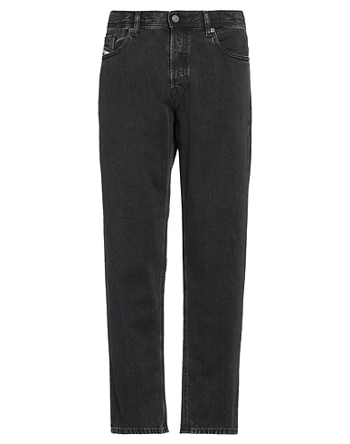 DIESEL Denim trousers Black 50% Cotton, 50% Lyocell
