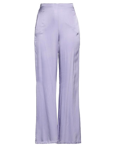 FERRANTE Casual pants Lilac 100% Lyocell