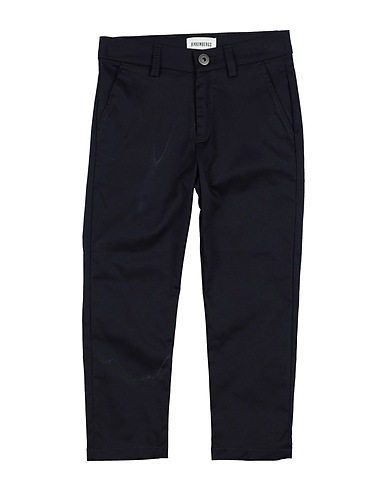 BIKKEMBERGS Casual trouser Midnight blue 97% Cotton, 3% Elastane