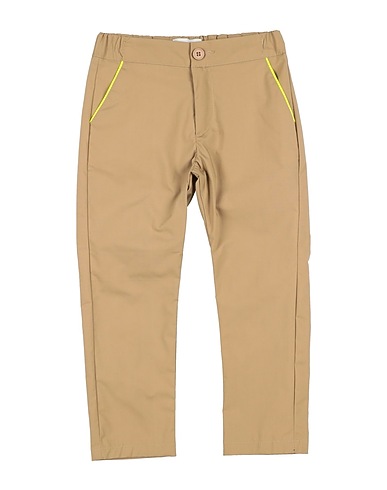 BIKKEMBERGS Casual trouser Sand 97% Cotton, 3% Elastane