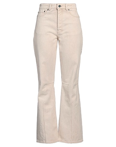 OUR LEGACY Pantaloni jeans Sabbia 100% Cotone, Acciaio