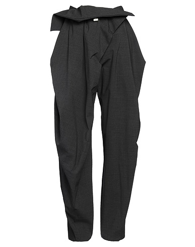 JW ANDERSON Casual trouser Lead 100% Virgin Wool, Elastane