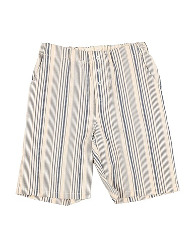 BABE & TESS Shorts & Bermuda Ivory 100% Cotton