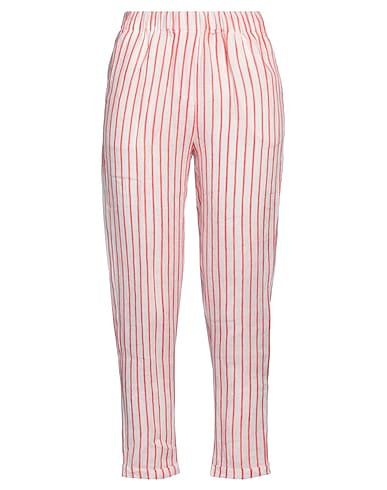 ROSSO35 Casual pants BIANCO 100% Linen