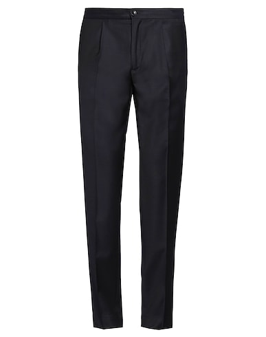 INCOTEX Pantalone Blu notte 100% Lana Vergine