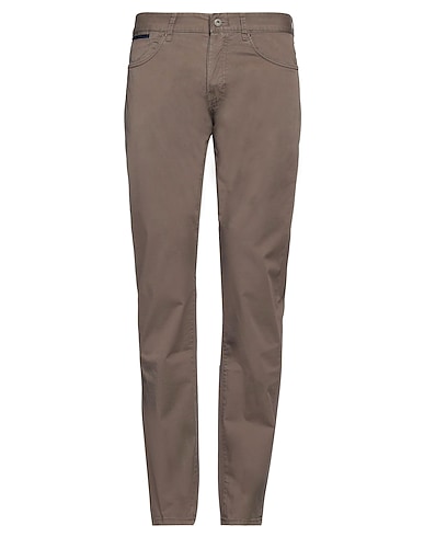 INCOTEX Casual trouser Khaki 96% Cotton, 4% Elastane