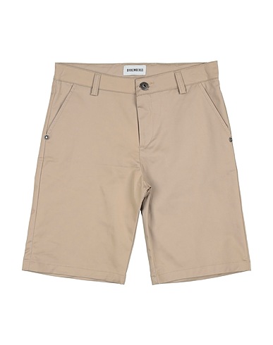 BIKKEMBERGS Shorts & Bermuda Beige 97% Cotone, 3% Fibre tessili