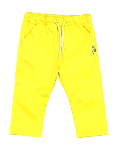 BIKKEMBERGS Pantalone Giallo 97% Cotone, 3% Elastan