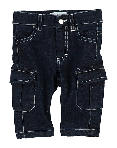 BIKKEMBERGS Denim trousers 99% Cotton, 1% Elastane
