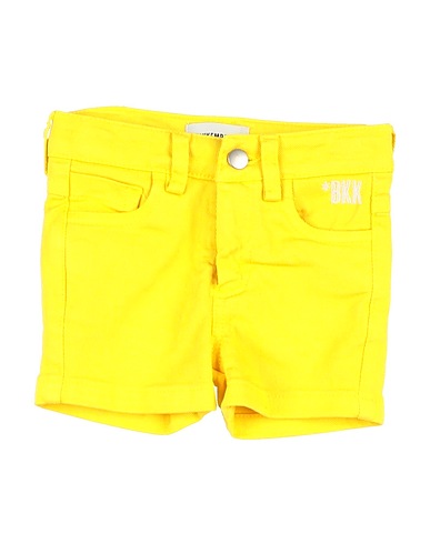 BIKKEMBERGS Pantaloni jeans Giallo 97% Cotone, 3% Fibre elastiche
