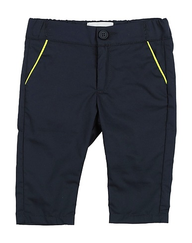 BIKKEMBERGS Casual trouser Midnight blue 97% Cotton, 3% Elastic fibres