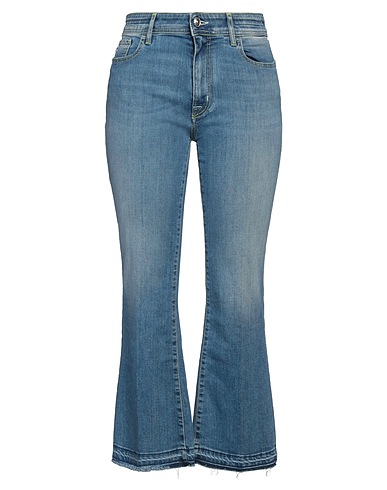 JACOB COHЁN Bootcut Jeans Blue 92% Cotton, 6% Elastomultiester, 2% Elastane