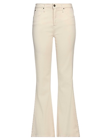 LEE Denim trousers Ivory 78% Cotton, 14% Lyocell, 6% Elastomultiester, 2% Elastane