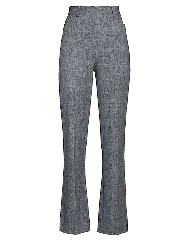 CIRCOLO 1901 Casual pants Navy 96% Cotton, 4% Elastane