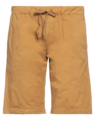 CLARK Shorts & Bermuda Camel 98% Cotton, 2% Elastane