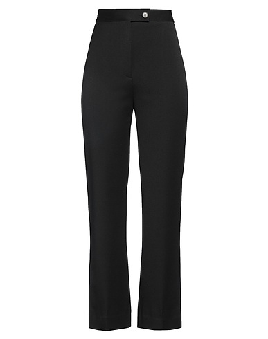 VICTORIA BECKHAM Casual παντελόνι Μαύρο 68% Πολυεστέρας, 29% Βισκόζη, 3% Ελαστάνη, Βαμβάκι