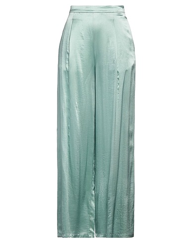 ERIKA CAVALLINI Casual pants Green 58% Acetate, 42% Viscose