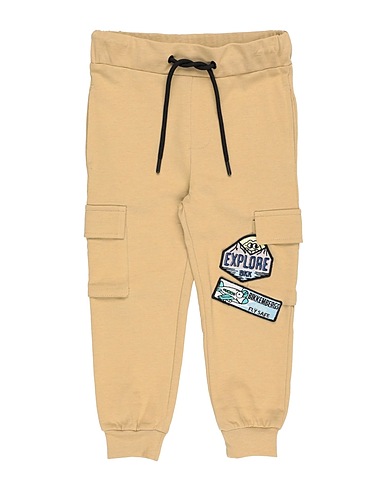 BIKKEMBERGS Casual trouser Beige 100% Cotton