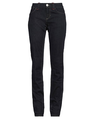 SPORTMAX CODE Denim trousers Blue 98% Cotton, 2% Elastane