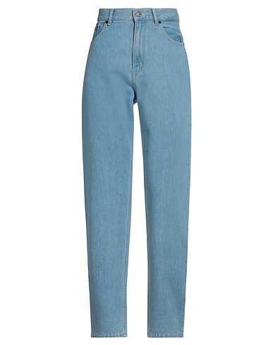 FINGER IN THE NOSE Pantaloni jeans Blu 100% Cotone