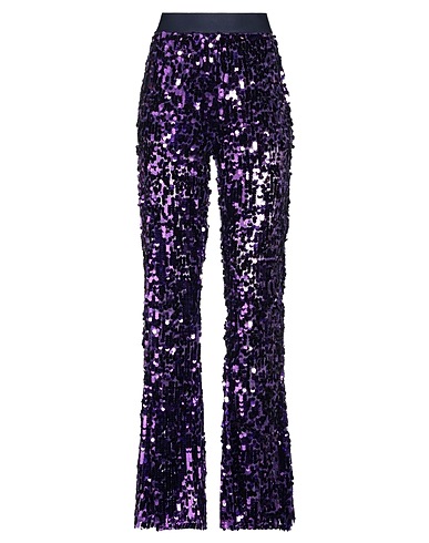THE M.. Pantalone Viola 100% Poliestere