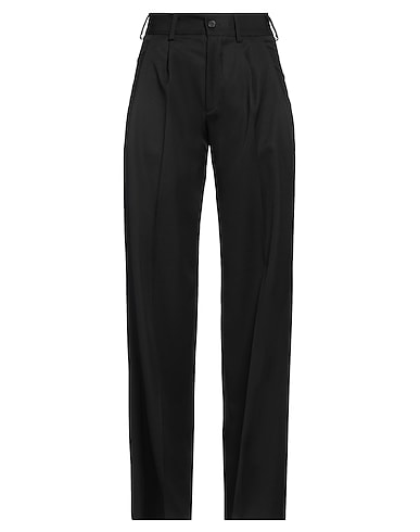 HEVÒ Casual trouser NERO 100% Virgin Wool