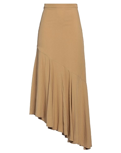 RINASCIMENTO Midi skirt Sand 87% Viscose, 13% Linen