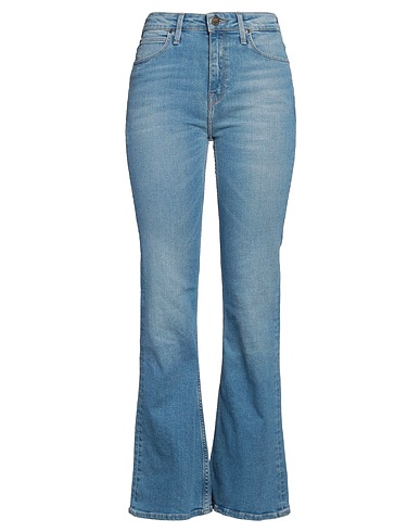 LEE Bootcut Jeans Blue 90% Cotton, 8% Polyester, 2% Elastane