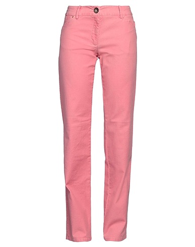 WEEKEND MAX MARA Denim pants Pink 98% Cotton, 2% Elastane